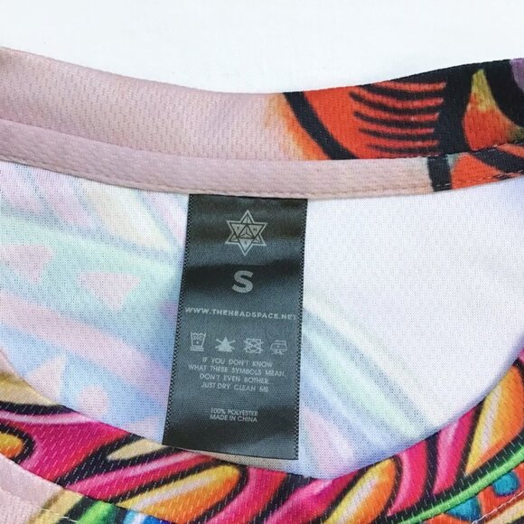 Chris Dyer Feedback From Beyond All Over Print Shirt Mens S Trippy Festival Gear - Picture 5 of 9